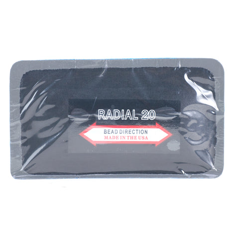 2 7/8" x 5" (72mm x 125mm) Radial 20 (2 Ply) COI Radial Repair