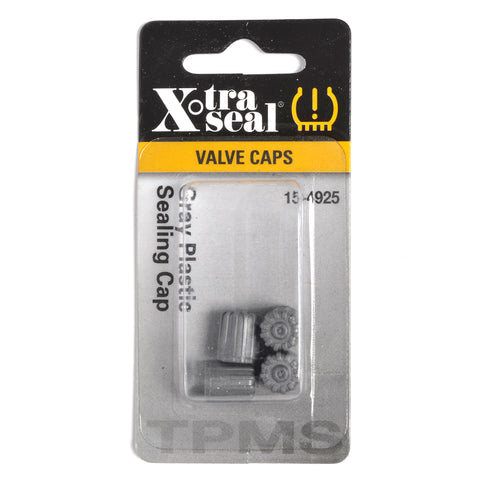 Gray Cap with Grommet Seal (TPMS Safe)