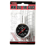 Mini Dial Tire Gauge (5-60 PSI)