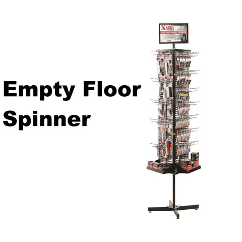 Empty Floor Spinner Display