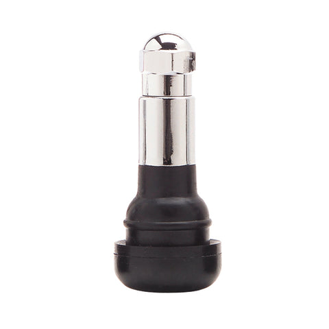 1 1/4" Rubber Snap-In Valves (TR413) with Chrome Sleeve