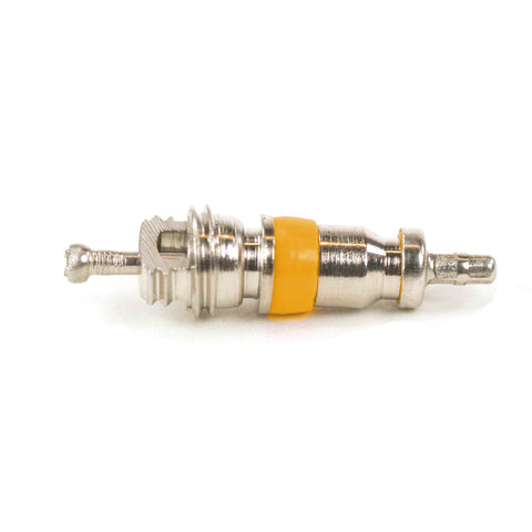 TPMS Nickel-Plated High Temp Valve Core, Yellow