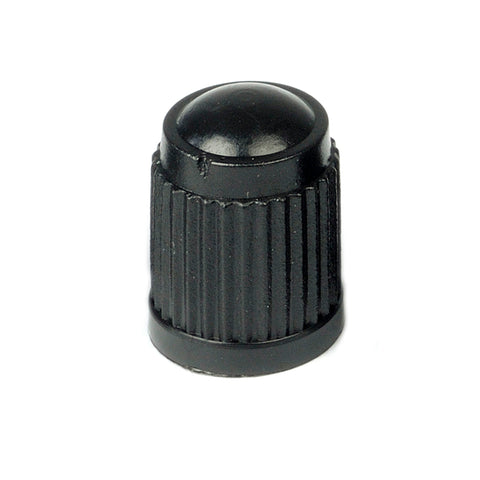 Black Plastic Valve Cap (TR VC-8)