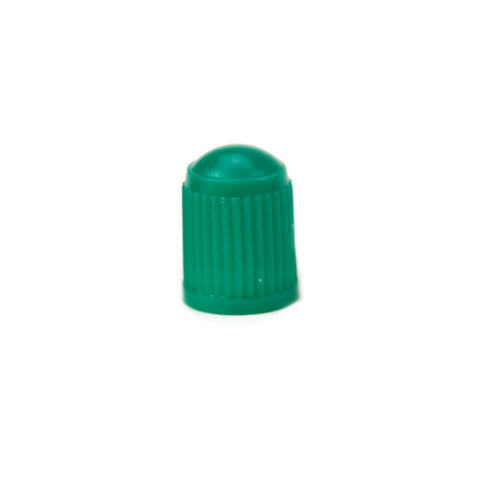 Green Plastic Valve Cap with Seal (TR VC-8)