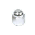 Domed Chrome Hex Cap with Seal